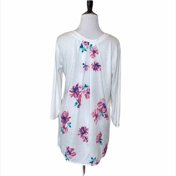 Market & Spruce  Sweater Floral back Size Small - Picture 10 of 11